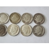 Image 3 : x10 Assorted Years & Mint Marks U.S. 90% Silver Roosevelt Dimes FV: $1.00