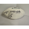Image 2 : Miami Dolphins Autographed Football - 3 Autographs - Bob Kuechenberg 17-0 - Larry Csonka #39 