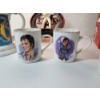 Image 10 : Elvis Presley Collectibles: Postcard Stein, Mugs, Car, Working Light-Up Sign