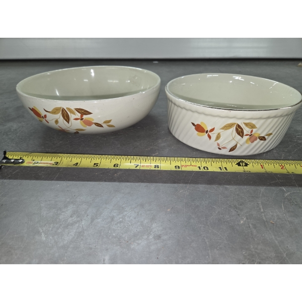 Two Vintage Hall Jewel Bowls