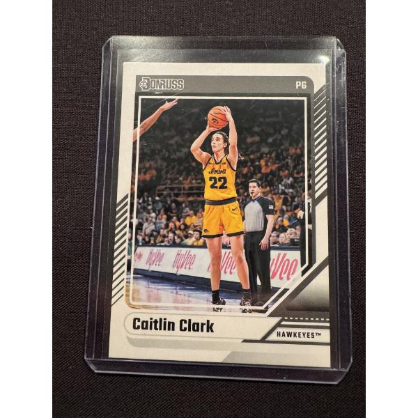 2024 Donruss Caitlin Clark Iowa Hawkeyes Rookie Basketball Card - Mint Condition