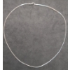 Image 2 : 14K White Gold Necklace - Weight: 7.4g