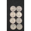 Image 2 : Assorted Years & Mint Marks 90% Silver Washington Head Quarters - Face Value: $2.00