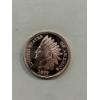 Image 1 : 1877 Indian Head One Cent .999 Fine One Troy Ounce Copper Coin - Mint Condition