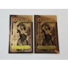 Image 1 : TWO 1/4th Idaho Goldback Notes - Each Containing 1/4000th Troy Ounce 24K Gold