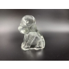 Image 2 : Degenhart Dogs - Clear - Adorable Glass Dog Figurine - ~2.5 inches 