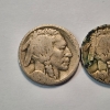 Image 2 : Two United States Buffalo Nickels: One Unknown Year & 1921
