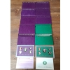 Image 1 : United States Mint Proof Coin Sets 1989- 1998