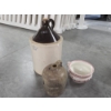 Image 1 : Vintage 5 Gallon Crock, Whiskey Jug, & Beautiful Ceramic Pot