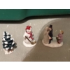 Image 10 : *Pick Up At Mantua Home-No Shipping Available* Christmas House Figures in Boxes - House with Tree
