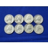 Image 1 : Assorted Years Silver Washington Quarters Face Value $2.00