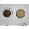 Image 10 : Lot of 8 Assorted World Coins & Tokens Dating Back to 1940's From Various Countries