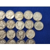 Image 3 : x32 Assorted Year Roosevelt and Mercury Dimes - Mostly Silver - Silver FV: $3.10
