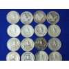 Image 5 : x24 Assorted Years 90% Silver Quarters Including Standing Liberty and Washington FV: $6.00