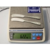Image 5 : x2 Steiff "Rose" Sterling Silver Butter Knives TW: 62.2g