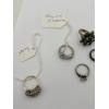 Image 4 : Gorgeous Sterling Silver Rings - Various Sizes - 5.5 (2), 6 (2), 7, 8.5 - 28.2 Grams