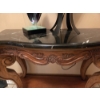 Image 3 : Marble Top Exquisite Entry Table/Sofa Table 41"x31"