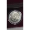 Image 4 : United States 1990 One Troy Ounce .999 Fine SIlver American Eagle With Original Packaging 