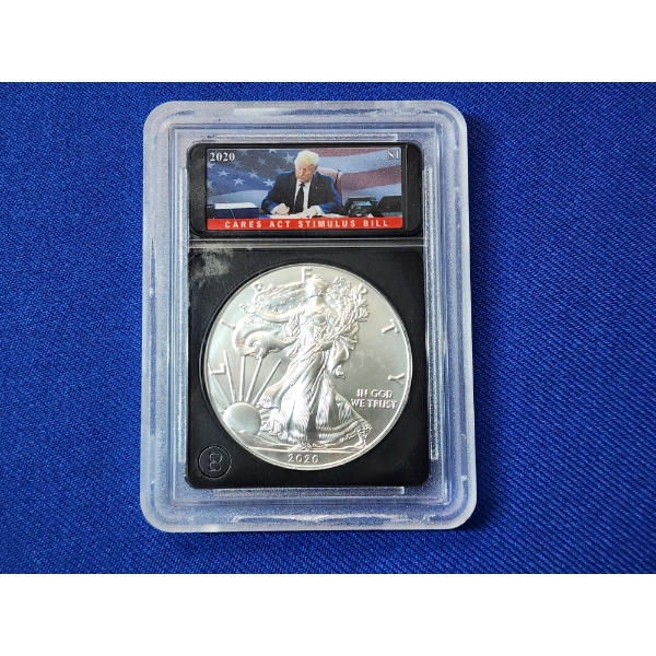 2020 American Silver Eagle - Brilliant Uncirculated - 1 oz Fine Silver