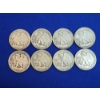 Image 4 : x8 Assorted Years 90% Silver Walking Liberty Half Dollars FV: $4.00