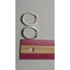 Image 4 : (2) 10K White Gold/Yellow Gold Earring Sets (One With Diamonds) - Total Weight: 6.2g
