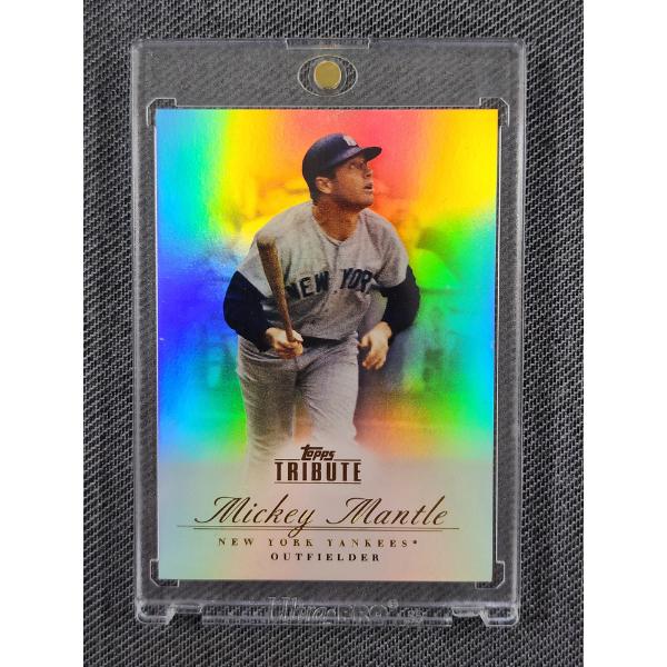 2012 Topps 48 Mickey Mantle Topps Tribute Trading Card