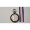 Image 13 : Antique Sterling Silver Illinois Watch Co. 17 Jewels Open Face Size 18s Pocket Watch - TW: 194.1g