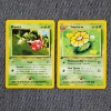 Image 1 : Two Non Holo Vintage 1ST EDITION Pokemon Trading Cards ~ Hoppip 61/111 & Skiploom 49/111