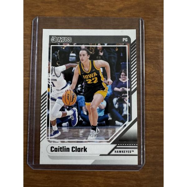 2024 Caitlin Clark Panini ROOKIE Basketball Card - Mint Condition In Protective Holder - Exceptional