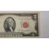 Image 4 : United States Series 1953 $2 Red Seal Bank Note With Priest And Humphrey Signatures