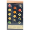 Image 7 : Vintage 1984/1985 NFL Collector Pins Limited Edition Series #1 David Inc. In Glass Display