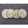 Image 1 : $1.00 Face Value in Assorted 90% Silver Washington Quarters