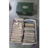 Image 4 : Vintage Items Including 45 Records & Storage Container, Camera, Binoculars, Postcards & More- No shi