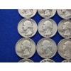 Image 4 : x25 Assorted Years 90% Silver Washington and Standing Liberty Quarters FV: $5.00