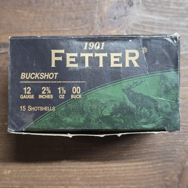 Fetter 12 Gauge 2.75" Buckshot - Qty 15