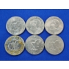 Image 2 : x6 Assorted Years Eisenhower Dollars FV: $6.00
