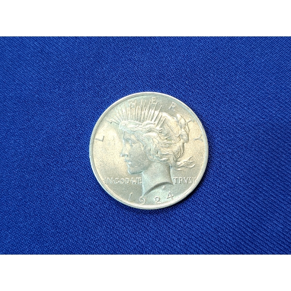 1924 Silver Peace Dollar 