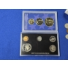 Image 8 : Lot of Assorted Coins & Collections: Proof Set, 24kt Gold Collection, Uncirculated Quarters