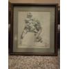 Image 2 : Kelly Akins Professionally Framed NFL Oil Prints