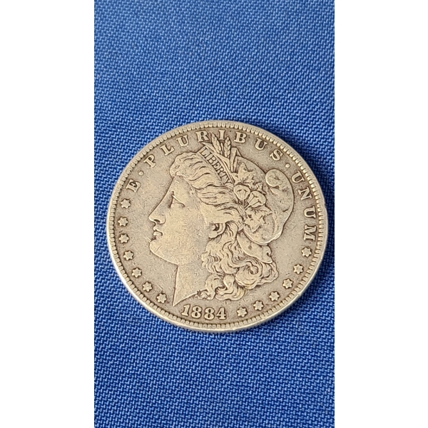 1884 90% Silver Morgan Dollar