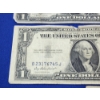 Image 6 : x5 United States $1 Blue Seal Silver Certificates FV: $5.00
