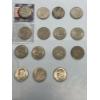 Image 1 :  Lot Of 15 Eisenhower Liberty One Dollar Coins 1971-1978 - Face Value $15.00 
