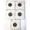 Image 1 : (5) 1956 Wheat Pennies
