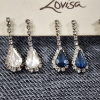 Image 4 : THREE, NEW WITH PACKAGING Sets of Lovisa Earrings Featuring Different Colored Stones
