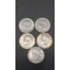 Image 1 : Assorted Years 40% Silver Kennedy Half Dollars - Face Value: $2.50