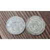 Image 1 : 1961 Mexican One Peso Silver Coin & 1948 British Half Crown Coin (Non- Silver) 