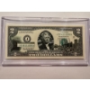 Image 1 : 2003 United States Jefferson COLORADO $2.00 Bill In Hard Case Holder - Mint Condition - RARE