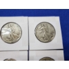 Image 3 : 6 Walking Liberty Silver Half Dollars 1941, 1942, Unknown Years FV: $3.00