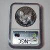 Image 3 : 2001 American Silver Eagle $1 - 1 oz .999 Fine Silver - Graded by NGC MS 69