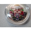 Image 3 : Rare 2018 "Day of the Dead" Domed Colorized 1 oz .999 Fine Silver Proof Round